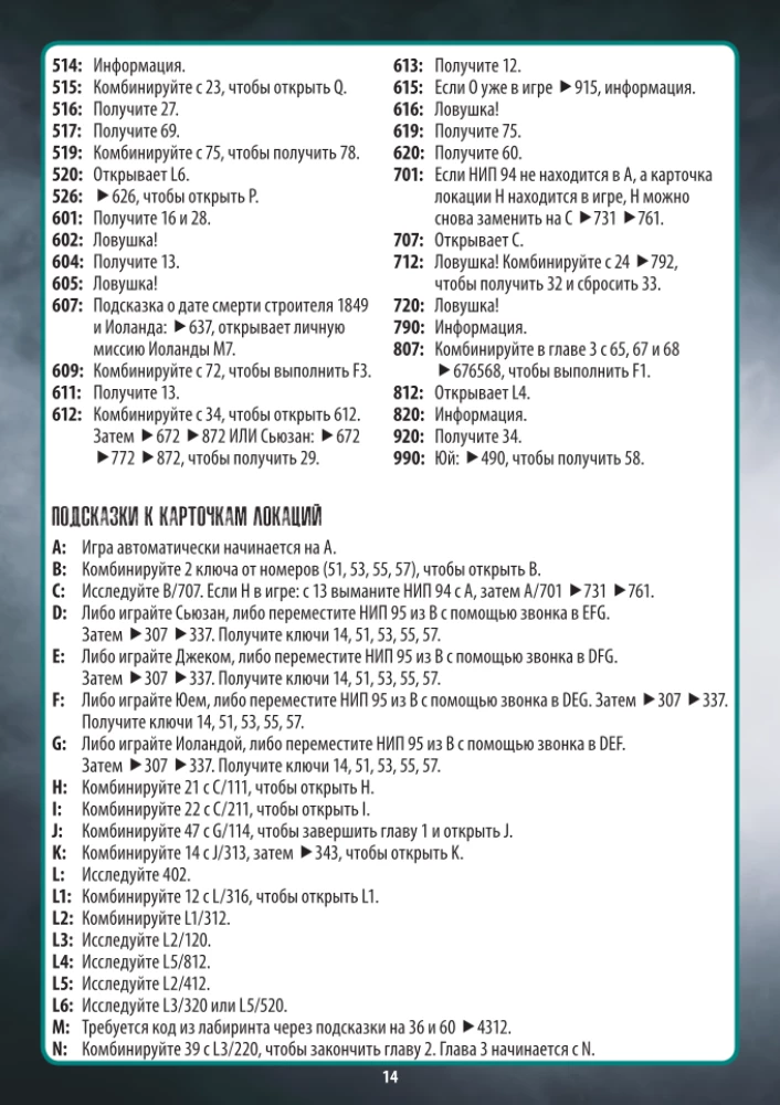 Brettspiel - Adventure Games. Grand Hotel Abaddon